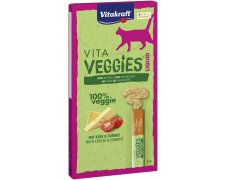 Vitakraft Veggies LiquidX smaczek o kremowej konsystencji z serem i pomidorem dla kota 6x15g
