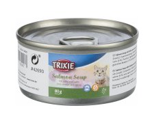 Trixie Salmon Soup przysmak w płynie dla kota kurczak i łosoś 80g