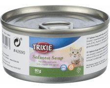 Trixie Salmon Soup przysmak w płynie dla kota kurczak i łosoś 80g