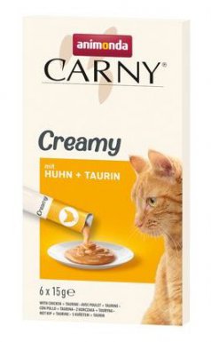 Animonda Carny Adult Creamy kremowy przysmak dla kota 6x15g