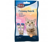 Trixie Creamy Snack tuńczyk i krewetki przysmak dla kota 5x14g