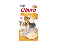 Inaba Churu Chicken Recipe bezzbożowy przysmak dla kota z kurczakiem 4x14g