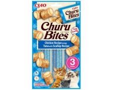 Ciao Cat Churu Bites Chicken Recipe Wraps Tuńczyk z przegrzebkami 30g