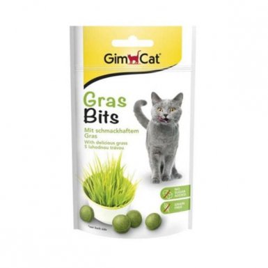 GimCat GrasBits z kocią trawką