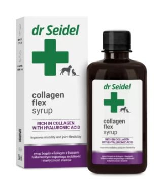 Dr. Seidel Collagen flex syrop wspomagający mobilność i elastyczność stawów 250ml 