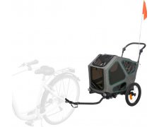 Trixie przyczepka rowerowa S z zawieszeniem do 25kg 64×92×80 / 130cm 