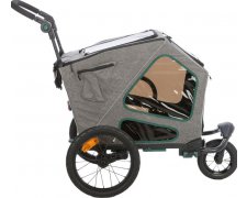 Trixie przyczepka rowerowa M z zawieszeniem do 35kg 71×95×85 / 138cm 