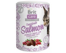 Brit Care Superfruits Salmon bezzbożowy przysmak z łososiem dla kotów 100g