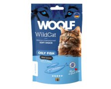 Woolf WildCat Soft Snack Oily fish to delikatne i soczyste przysmaki dla kotów z 60% makrelą