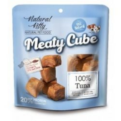 Natural Kitty Meaty Cube przysmak dla psa lub kota z tuńczykiem 60g