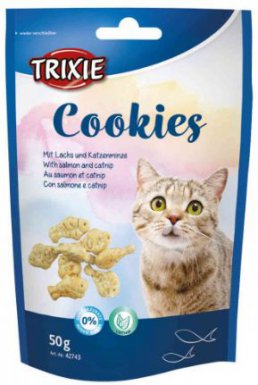 Trixie Cookies Dla Kota Z Łososiem i Kocimiętką