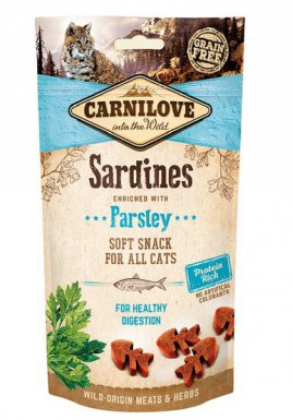 Carnilove Cat Snack Fresh Soft Sardine + Parsley 50g