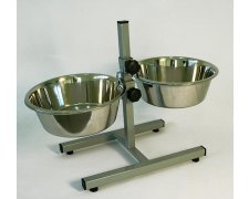 Yarro miski metalowe na stojaku mini 0,6L / 16cm