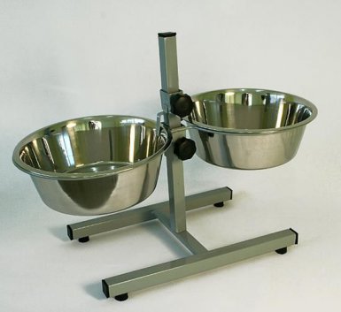 Yarro miski metalowe na stojaku mini 0,6L/16cm