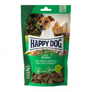 Happy Dog Soft Snack Mini India wegetariańskie przysmaki dla psów małych ras