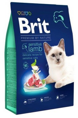 Brit Premium By Nature Cat Sensitive Lamb sucha karma dla wrażliwych kotów z jagnięciną