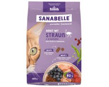 Sanabelle Adult Strauss sucha karma dla kota ze strusiem 400g