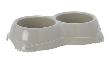 Yarro Smarty podwójna miska na gumie dla kota 2x0,2L 