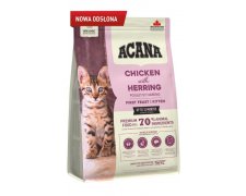 Acana First Feast Cat & Kitten bezzbożowa karma dla kocią z drobiem, śledziem i jajkami ściółkowymi