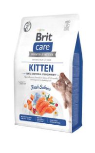 Brit Care Cat Grain-Free Kitten Gentle Digestion & Strong Immunity Łosoś sucha karma dla kociąt