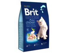 Brit Premium By Nature Cat Kitten Chicken sucha karma dla kociąt z kurczakiem 