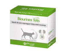 Biowet Biourinex Felis wspomagające funkcje układu moczowego 45kaps.