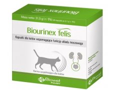 Biowet Biourinex Felis wspomagające funkcje układu moczowego 45kaps.