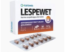 Eurowet Lespewet -środek moczopędny dla kota 60szt.
