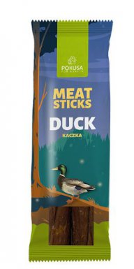 Pokusa Feel The Wild Meat Sticks mięsne gryzaki dla psów o smaku kaczki 100g