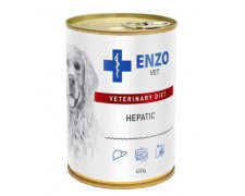 Enzo Vet Hepatic pasztet dla psa z chora wątrobą 400g