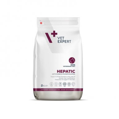 VetExpert 4T Diet Hepatic Dog karma dla psów z chroniczną niewydolnością wątroby