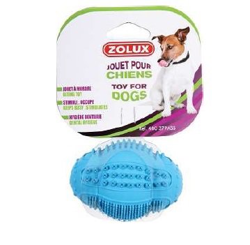 Zolux Piłka kauczukowa do rugby Dental 8 cm