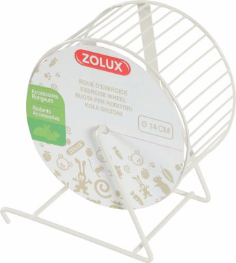 Zolux Kołowrotek dla małych gryzoni metalowy 14cm 