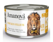 Amanova Cat Fillets karma mokra dla kotów dorosłych z kurczakiem puszka 70g