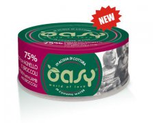 Oasy More Love 70% kurczak z jagnięciną i brokułami puszka w bulionie 70g