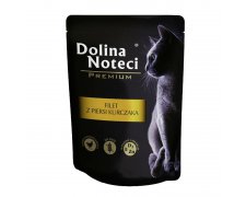 Dolina Noteci Premium filet z piersi kurczaka 60% saszetka bez zbóż w sosie 85g