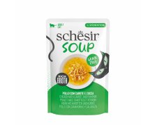 Schesir Soup karma mokra dla kotów zupa kurczak z dynią 40g