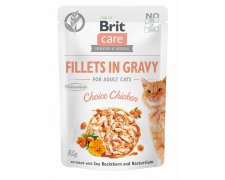 Brit Care FG saszetka dla kota z filetem 85% w sosie z kurczaka 85g