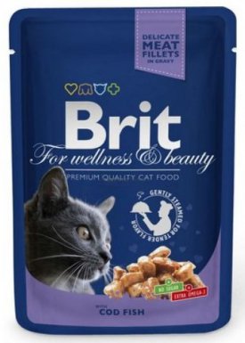 Brit Premium saszetka w sosie dla kota 100g