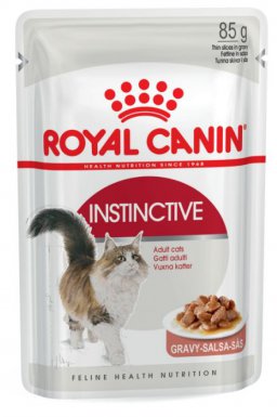 Royal Canin Instinctive w sosie karma mokra dla kotów dorosłych, wybrednych saszetka 85g