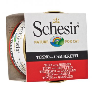Schesir Cat Adult Bruhe w pysznym rosole puszka 70g