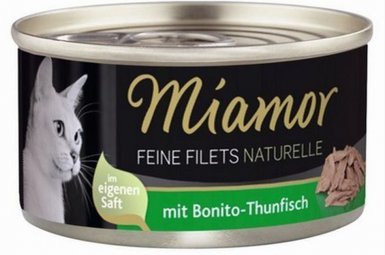 Miamor Feine Filets Naturelle filety mięsne w aksamitnym sosie 80g