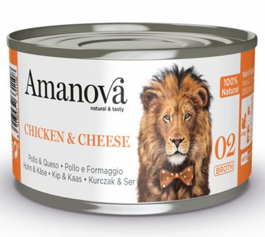 Amanova Cat karma mokra dla kotów dorosłych w bulionie puszka 70g