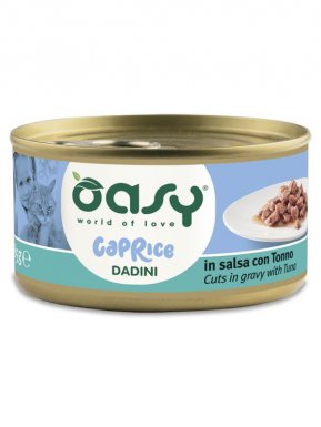 Oasy Caprice Cuts puszka dla dorosłych kotów kawałki w sosie 85g