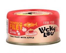 Lucky Lou Extrafood bez zbóż, bez ryżu, bez dodatku cukru puszka w bulionie dla kotów 70g