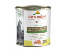 Almo Nature Natural HFC Adult czyste niemielone mięso gotowane w bulionie dla kota 280g