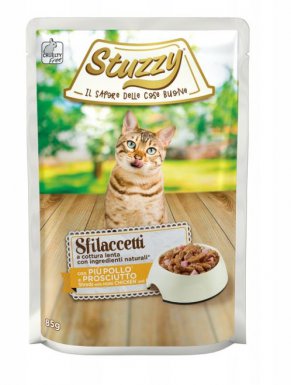 Stuzzy Sfilaccetti mokra karma gotowana na parze dla kota saszetka 85g