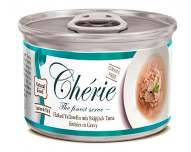 Cherie karma dla kota z tuńczykiem w sosie 80g