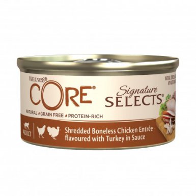 Core Signature Selects Signature Selects Shredded karma mokra dla dorosłych kotów w sosie 79g