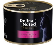 Dolina Noteci Premium filet 60% indyka w sosie bez zbóż puszka 185g
